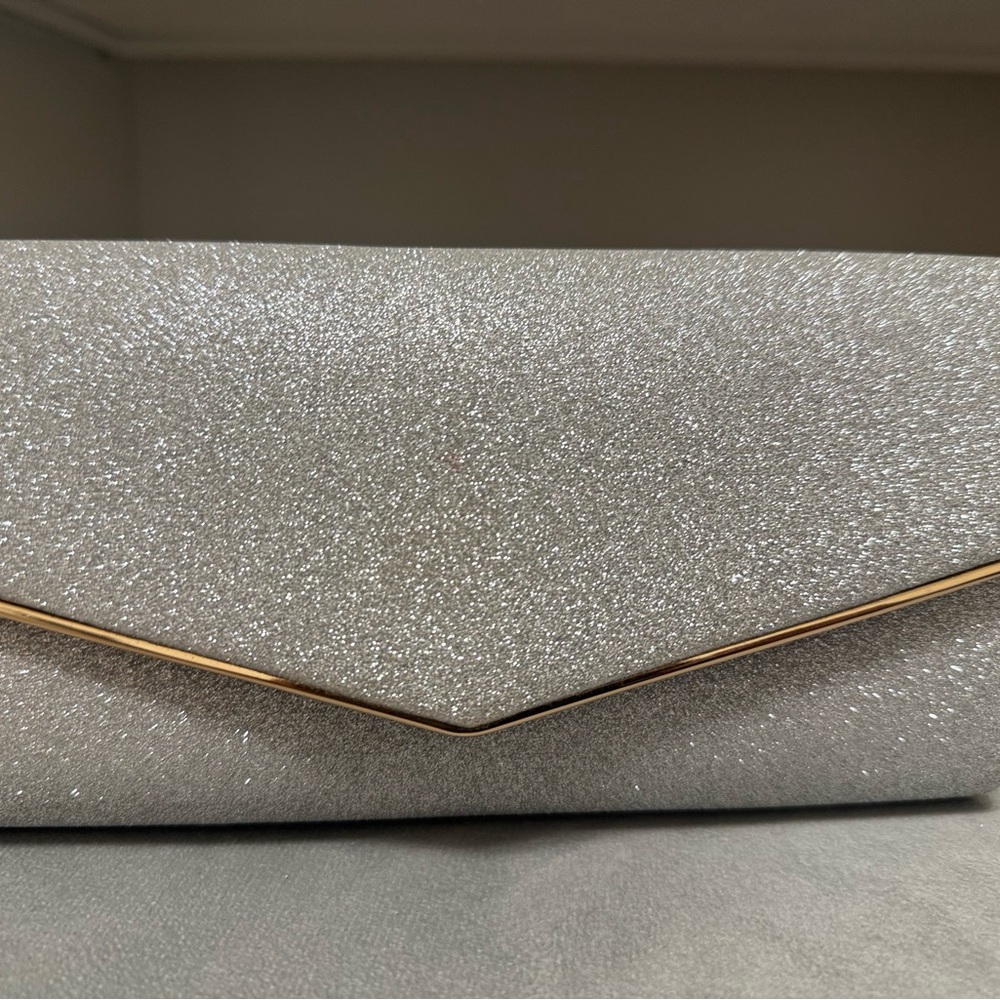 Elegant Silver Clutch